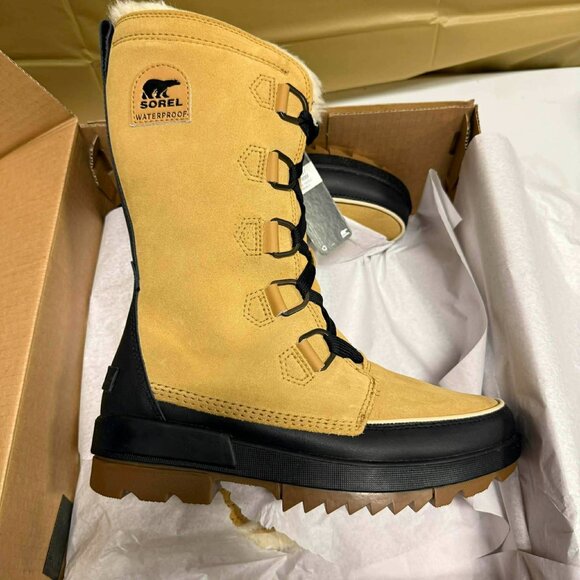 Sorel Women’s Tivoli IV Tall Waterproof Curry Size 9.5 NEW - Picture 1 of 12